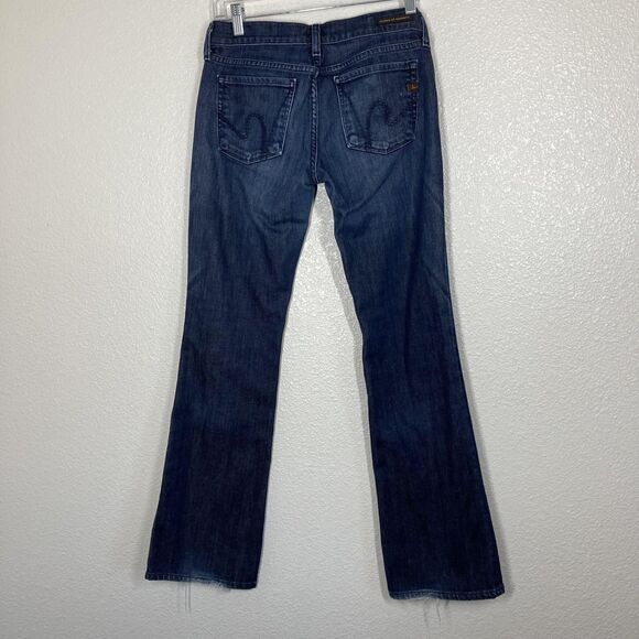 Citizens Of Humanity COH Jeans Womens 27 Blue Dita Petite Bootcut Distressed - Picture 11 of 16